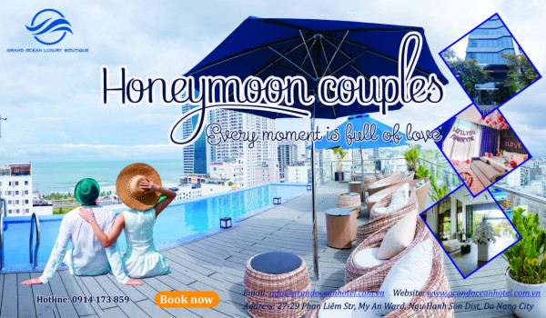 KHUYẾN MÃI GÓI HONEYMOON (3 NGÀY 2 ĐÊM) GIÁ CHỈ 1.699.000 VNĐ